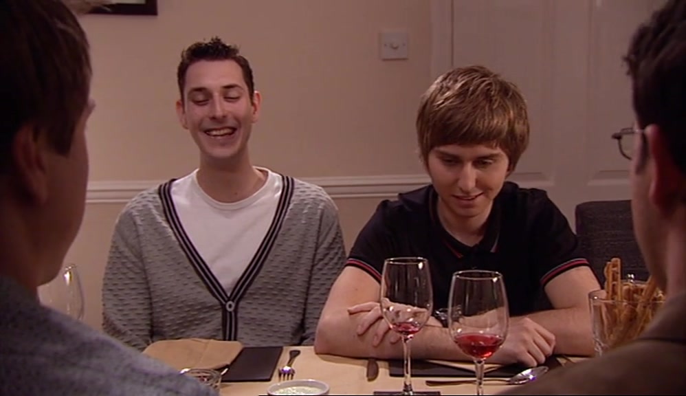 IT'S VERY CLEAR FROM YOUR FUNNY FACES AND TONE OF VOICE THAT ACTUALLY, 