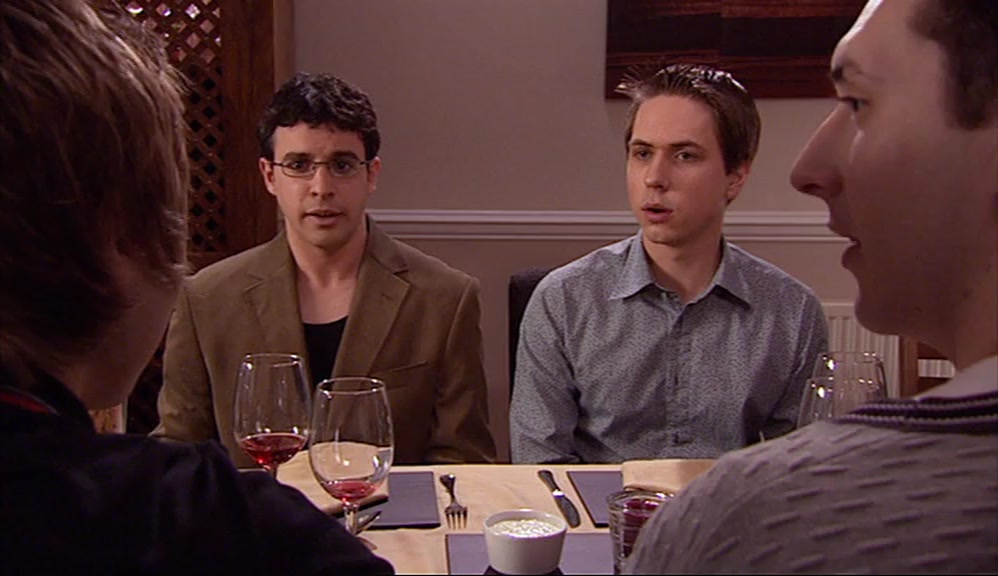- AND I BET IT'S NOT! - YEAH, AND YOU'D KNOW? 