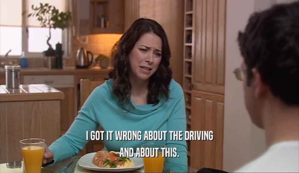 I GOT IT WRONG ABOUT THE DRIVING AND ABOUT THIS. 
