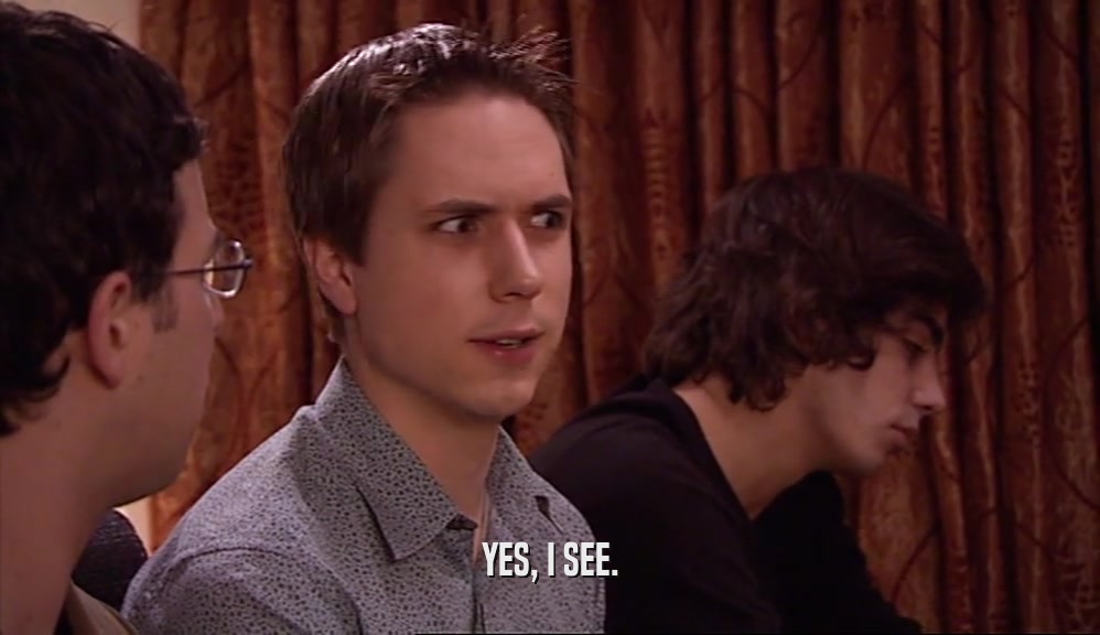 YES, I SEE.  