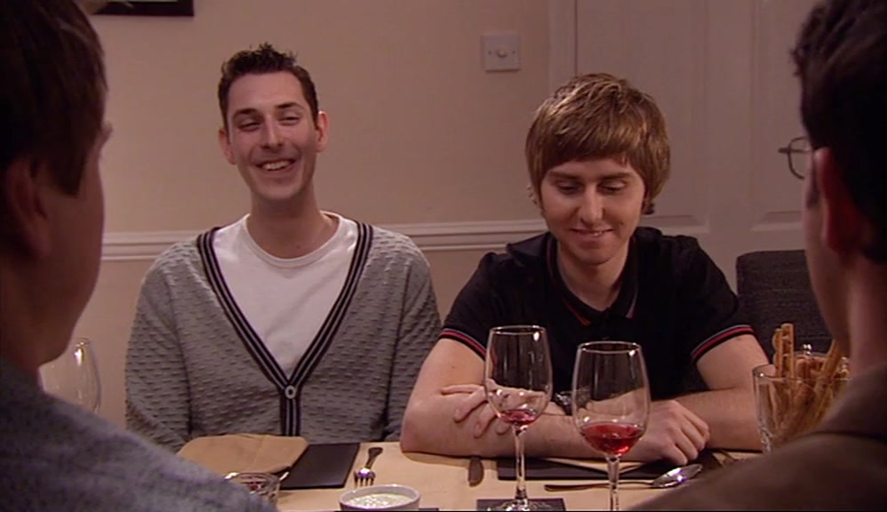 IT'S VERY CLEAR FROM YOUR FUNNY FACES AND TONE OF VOICE THAT ACTUALLY, 