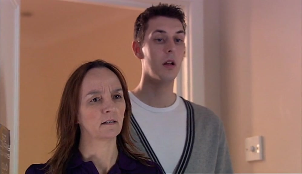 IT'S JUST A NORMAL FILM. I'M GETTING CHANGED. GET OUT. 