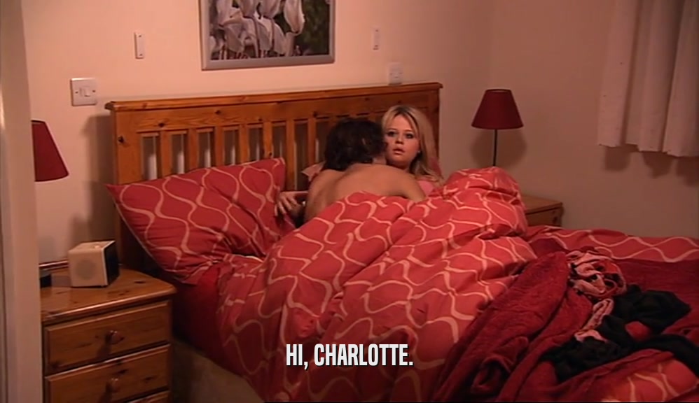 HI, CHARLOTTE.  