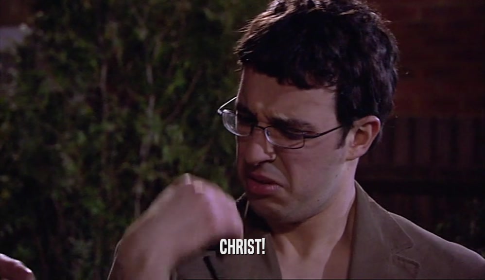 CHRIST!  