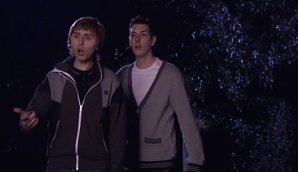 FUCKING JOHN'S IN THERE! AND HE'S WITH A GIRL! 
