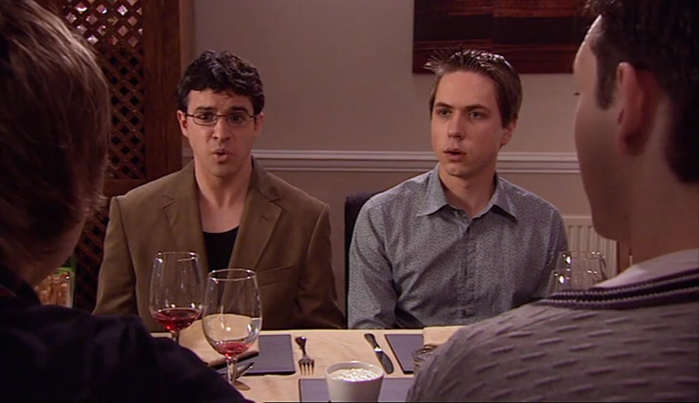 UNTIL AN ANGRY STRIPPER TURNS UP, WE ARE WITHOUT ANY FEMALE COMPANY? 