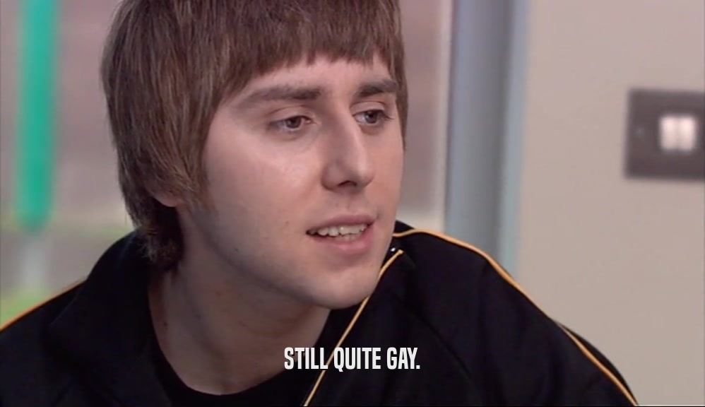STILL QUITE GAY.  