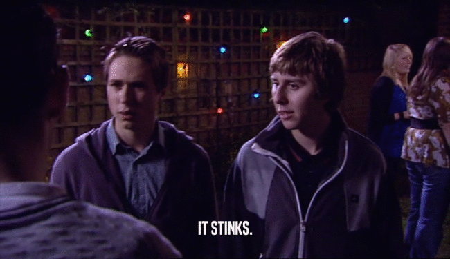 IT STINKS.  
