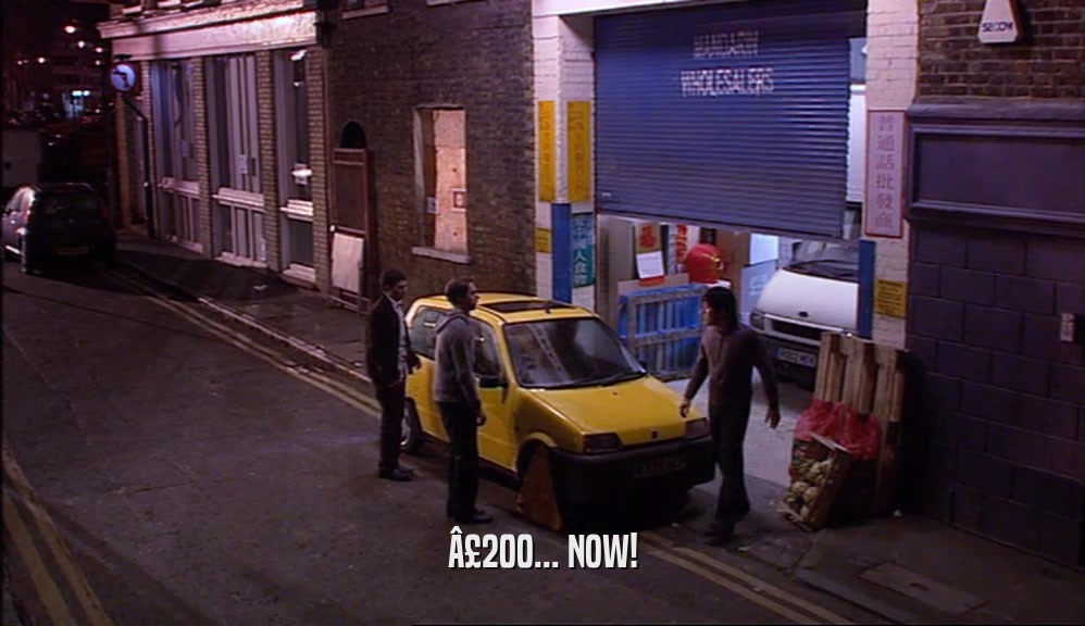 Â£200... NOW!  