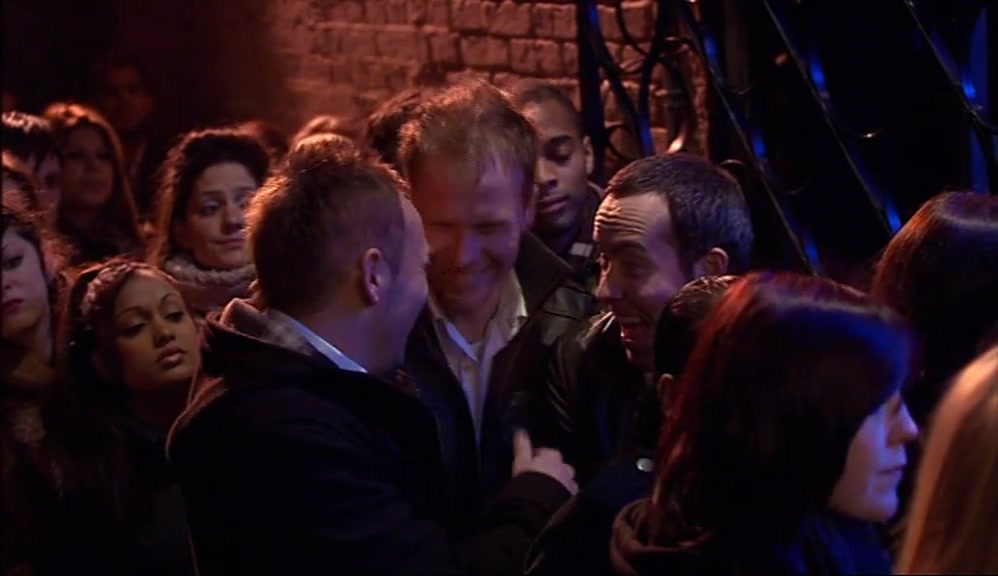 - THOSE LADS ARE THROWING STUFF AT YOU. - DON'T THINK SO. 
