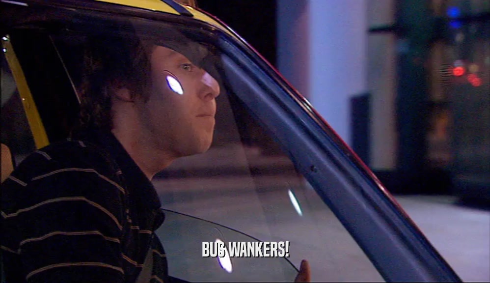 BUS WANKERS!  