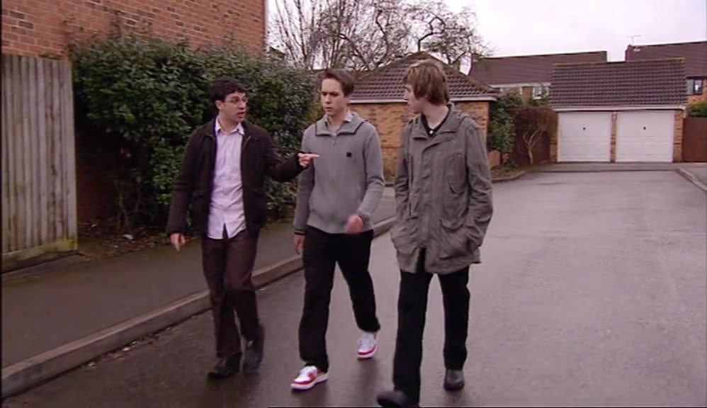 I HAVEN'T GOT TRAINERS ON.  