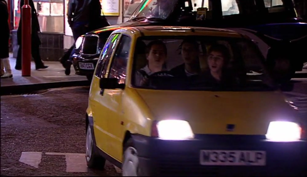 SIMON'S A GOOD FRIEND, BUT IT'S FAIR TO SAY HE DRIVES LIKE A RETARD. 