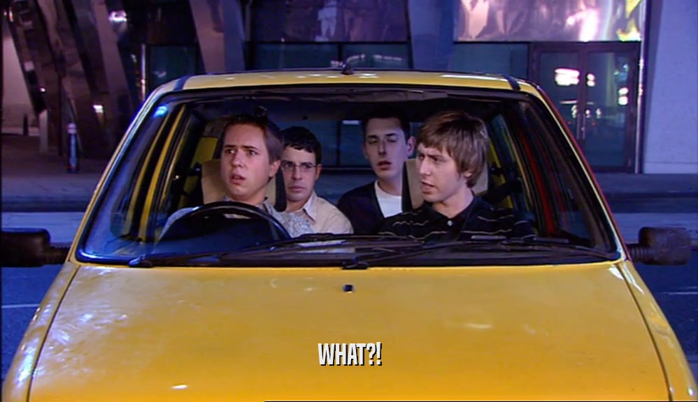 WHAT?!  