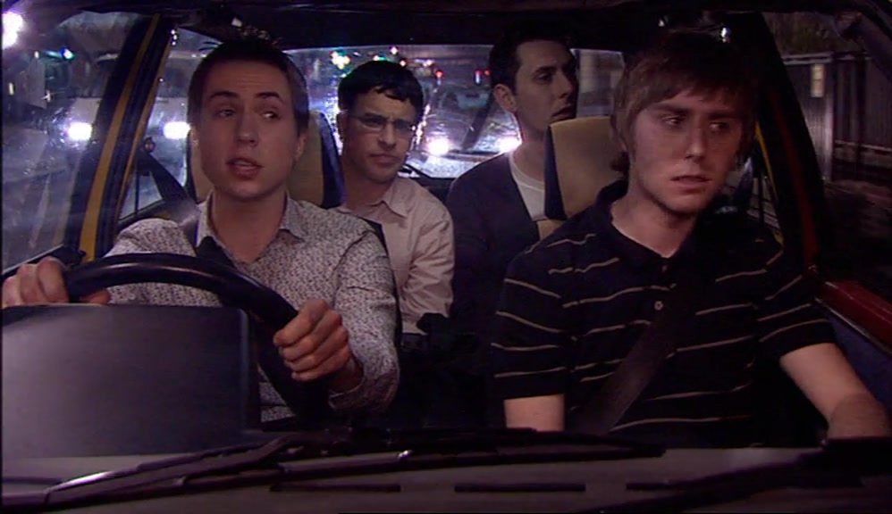 - THANKS A LOT, NEIL. - IS IT MY FAULT YOU'RE A SHIT DRIVER? 