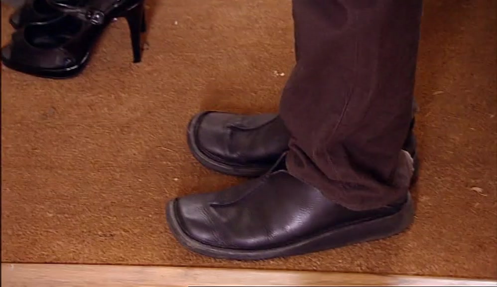 BUT I WASN'T TAKING ANY CHANCES AND WORE MY SMARTEST SHOES, 