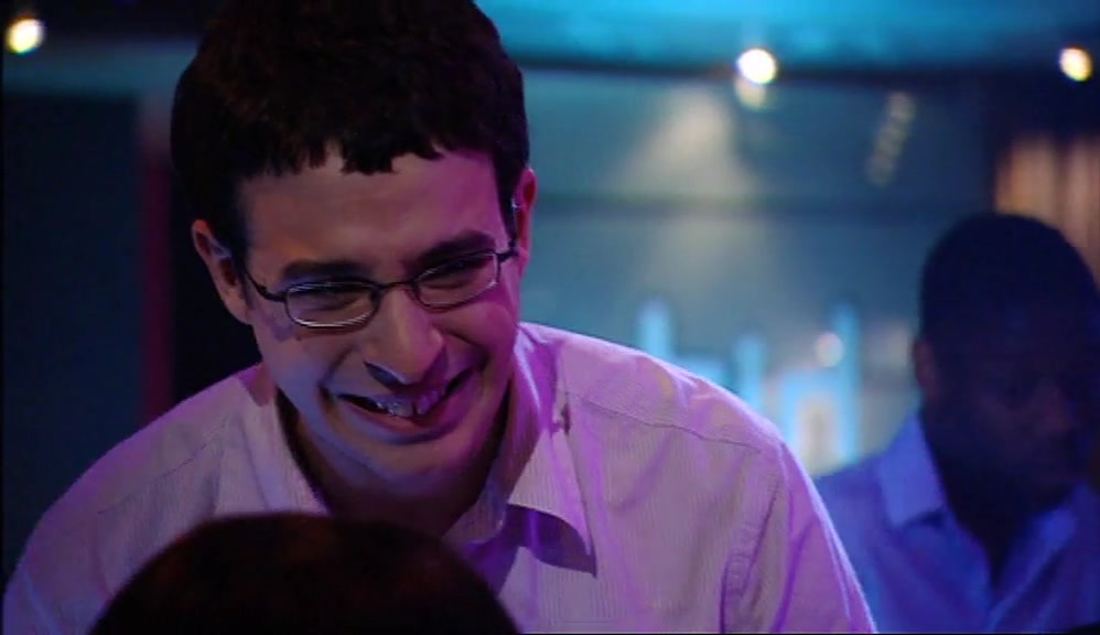 HE'S GOT SOME CHUTZPAH, THAT'S FINE. ANYWAY, NICE TO MEET YOU, BUT WE'RE OFF. 