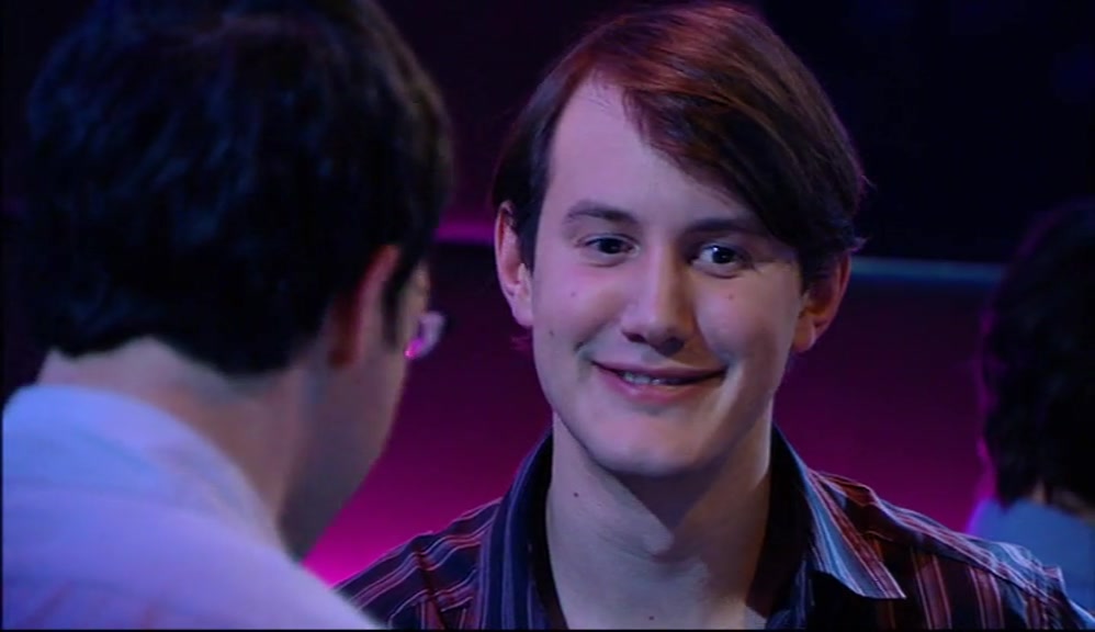 - BECAUSE I WAS IN WITH HER FIRST. - NO, YOU WEREN'T. 
