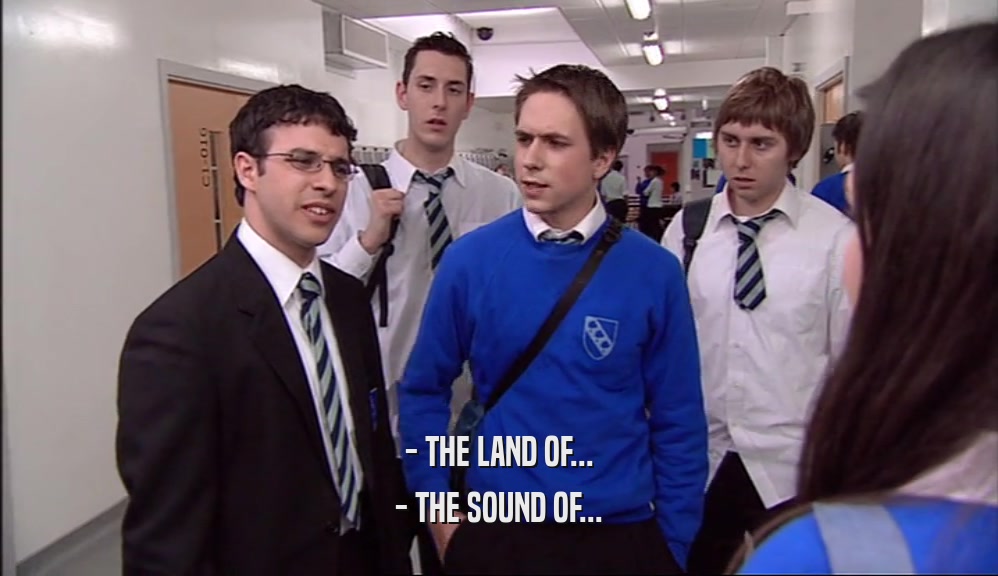 - THE LAND OF... - THE SOUND OF... 