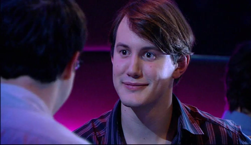 - BECAUSE I WAS IN WITH HER FIRST. - NO, YOU WEREN'T. 