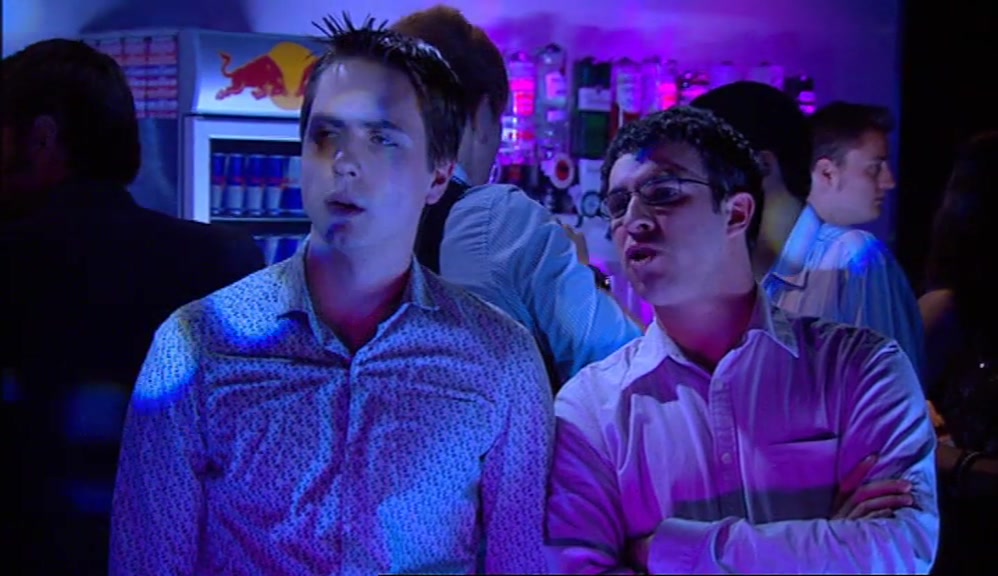 NOT RIGHT NOW, BUT IF THAT PRICK HADN'T BEEN THERE IT WOULD'VE BEEN DIFFERENT. 