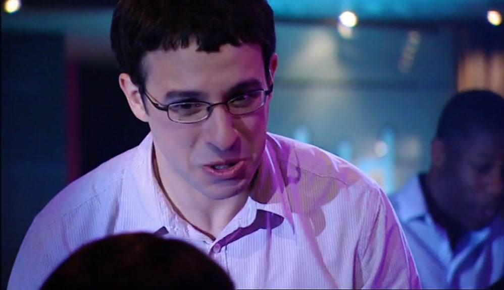 HE'S GOT SOME CHUTZPAH, THAT'S FINE. ANYWAY, NICE TO MEET YOU, BUT WE'RE OFF. 