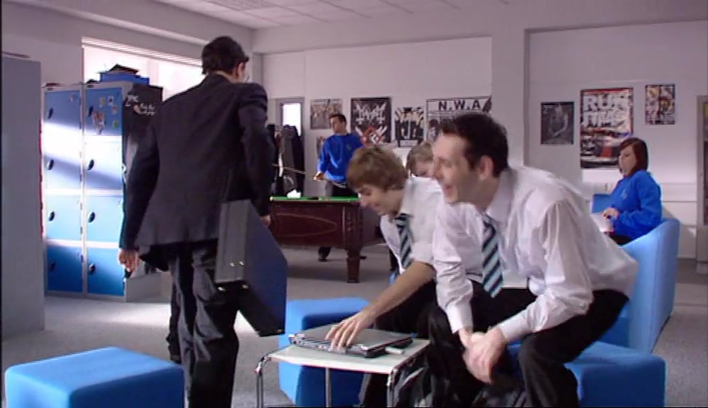 OBVIOUSLY, WE WOULDN'T GET IN ANYWHERE, BUT SIMON COULD AT LEAST GIVE IT A GO. 