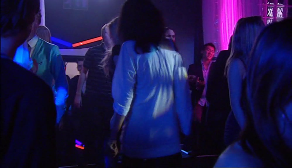 YES! IN THE CLUB! AN ACTUAL CLUB!  
