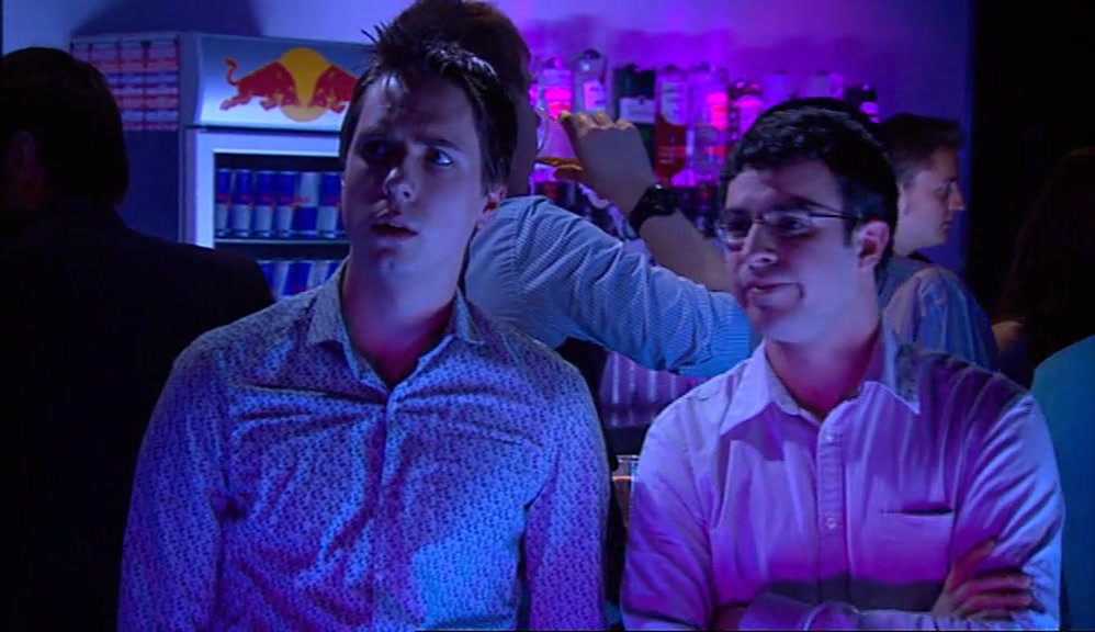 NOT RIGHT NOW, BUT IF THAT PRICK HADN'T BEEN THERE IT WOULD'VE BEEN DIFFERENT. 