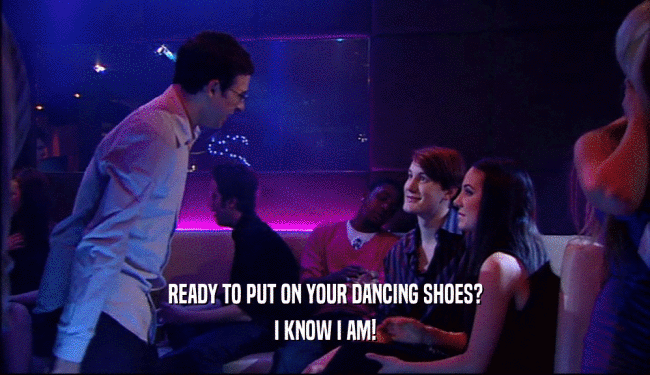 READY TO PUT ON YOUR DANCING SHOES?
 I KNOW I AM!
 