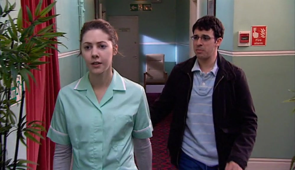 I'M SORRY, I'M TOO EMBARRASSED. I'VE GOT TO SORT OUT A NEW RESIDENT. 