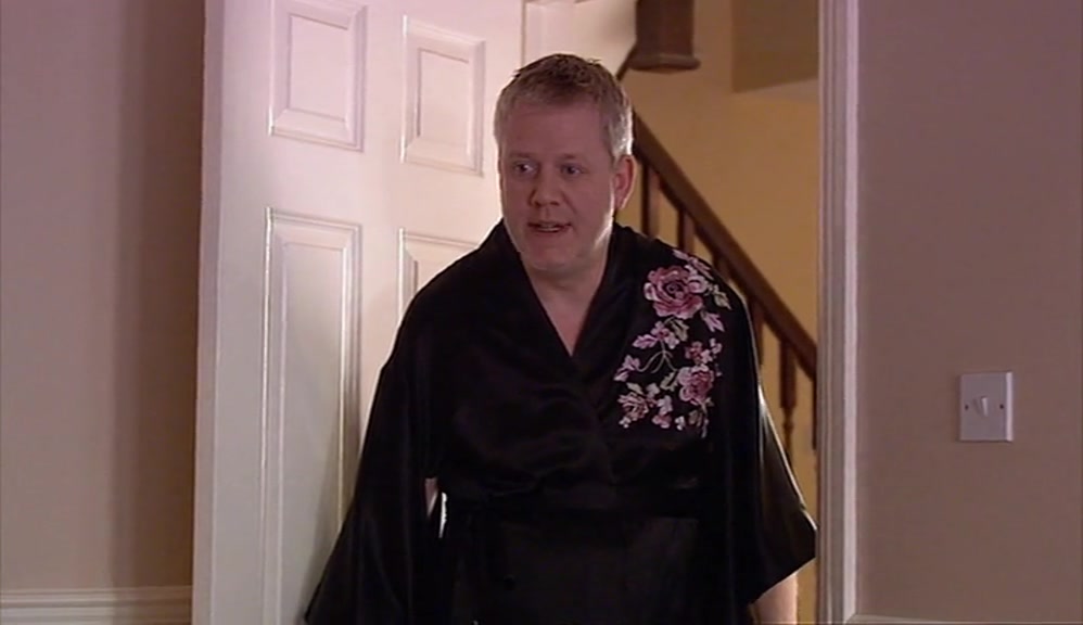 OH, GREAT. THAT'S GREAT. YEAH, LISTEN, YOU GOT ANY JOHNNIES? 