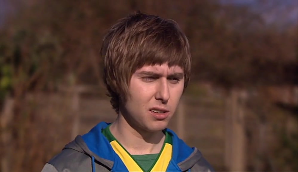 SI, I JUST SAW YOUR MUM INSIDE. SHE LOOKED PRETTY UPSET. 