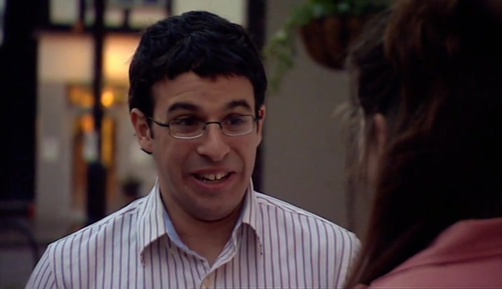 - NICE. - WHAT AM I DOING? YOU'RE SO YOUNG. 
