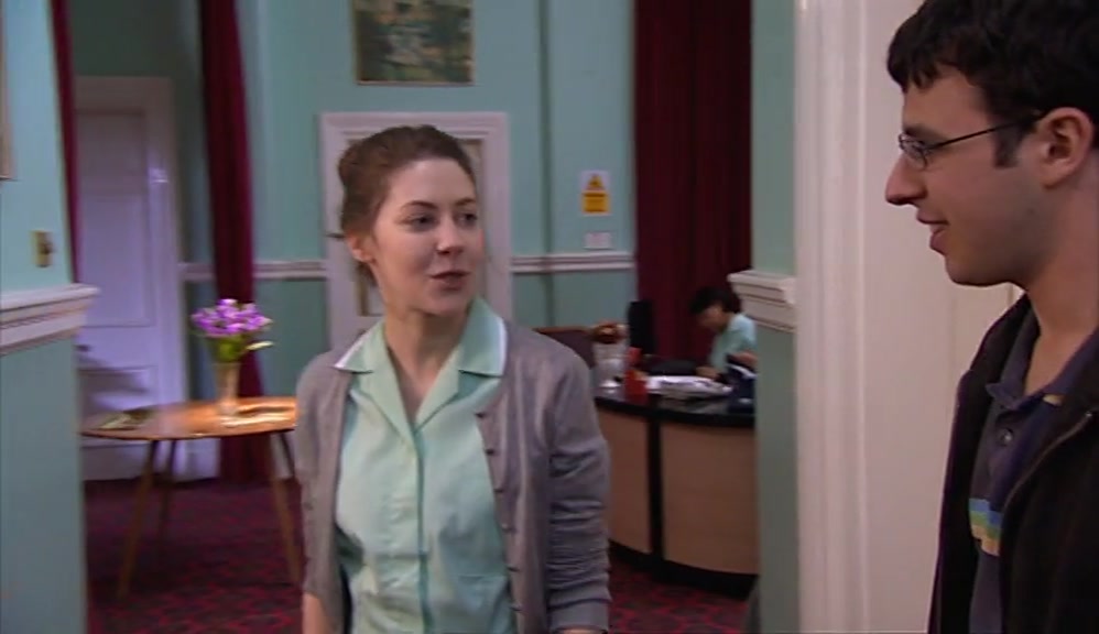 WE'LL SOON TURN YOU INTO THE FLORENCE NIGHTINGALE OF OLD ARSES. 