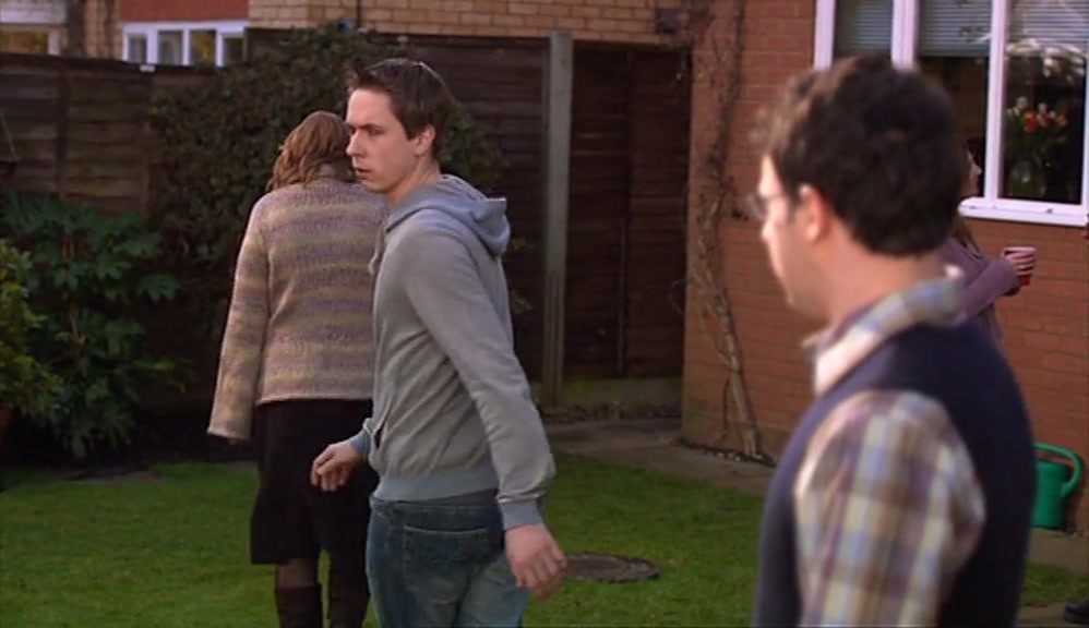 WHILE SIMON OFFERED HIS MOTHER A SURLY SHOULDER TO CRY ON, 