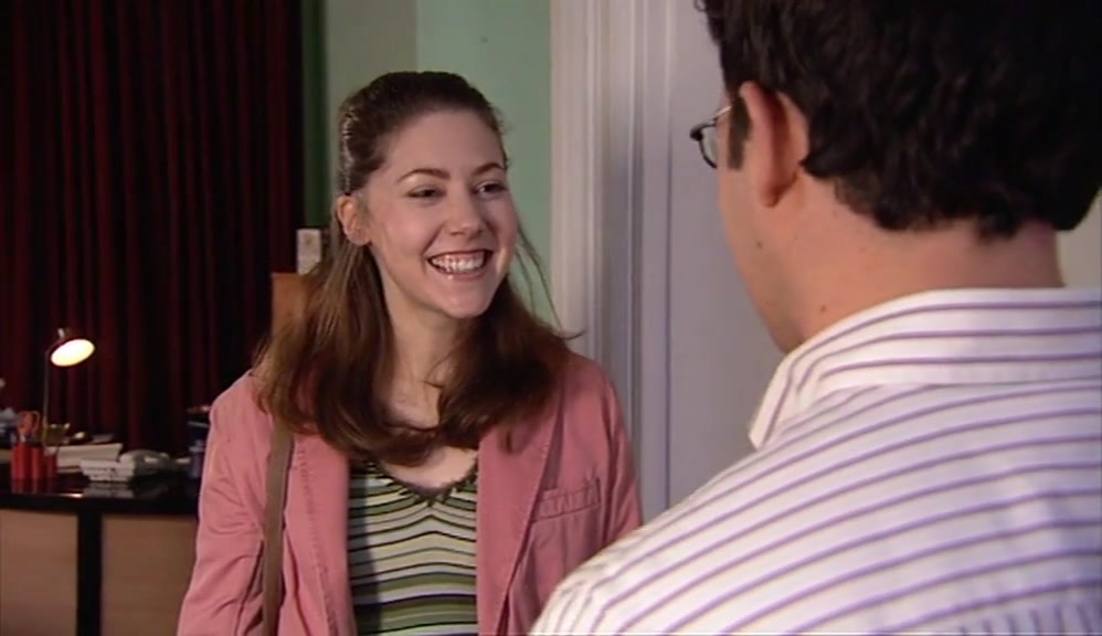 YOU LOOK NICE. I'M JUST GOING TO WASH MY HANDS, THEN WE'LL GO. 