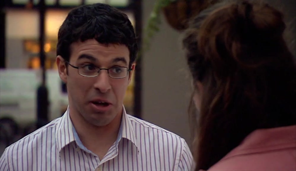 - YOU'RE FUNNY. - I TRY. 