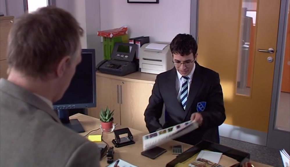 - I'D LIKE YOU TO CO-ORDINATE IT. - ME? REALLY? 