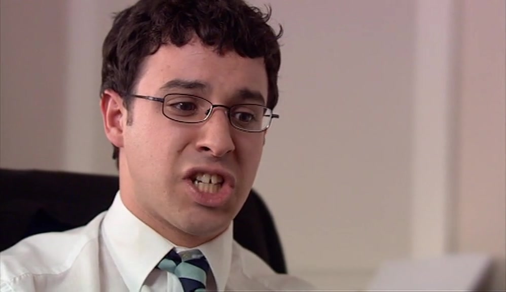 I'M SORRY IF I SEEM A LITTLE STRESSED. IT'S JUST I'VE GOT NO FUCKING PUBES! 