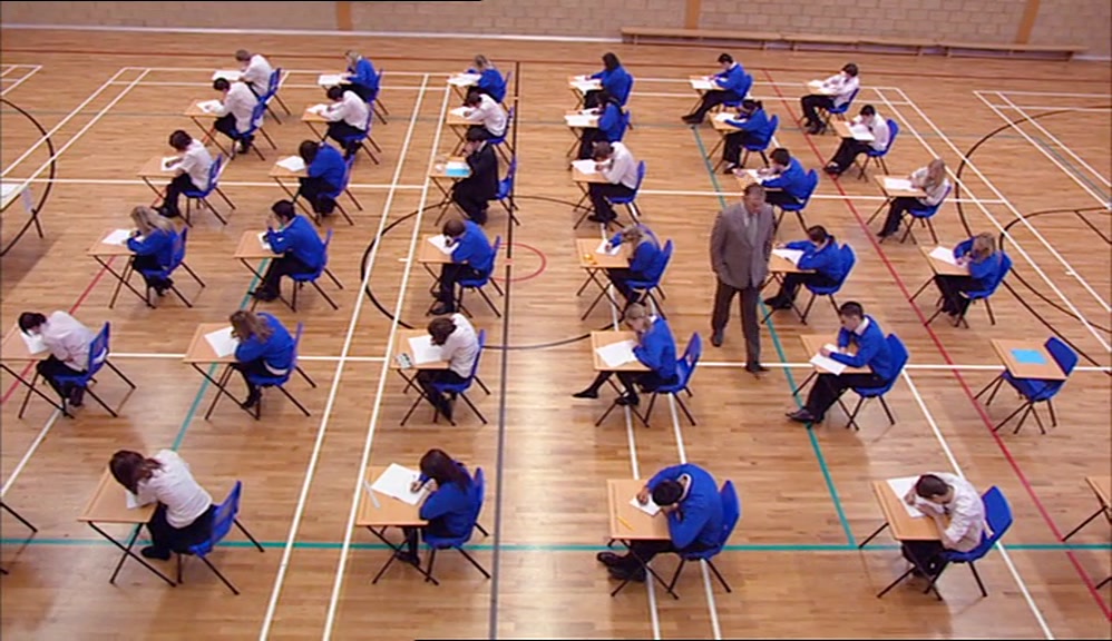 AND IF I DIDN'T PASS MY AS LEVELS, THE END OF MY LIFE. 