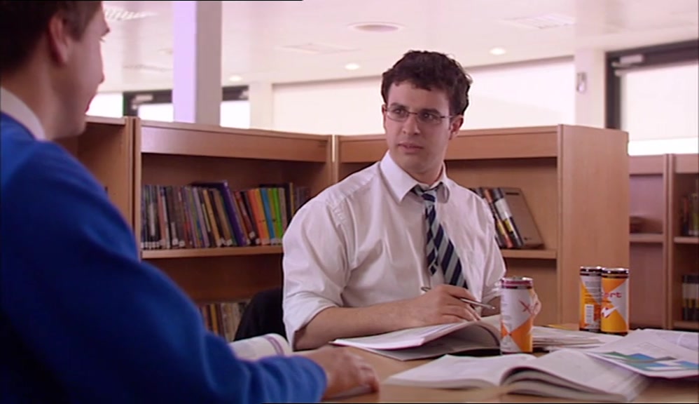 IT WAS A NOVEL REVISION TIP, I'LL GIVE HIM THAT. 