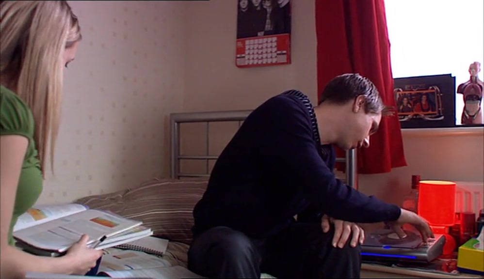 SO WHILE SIMON WAS CRAMMING FOR AN EXAM HE WASN'T SITTING, 