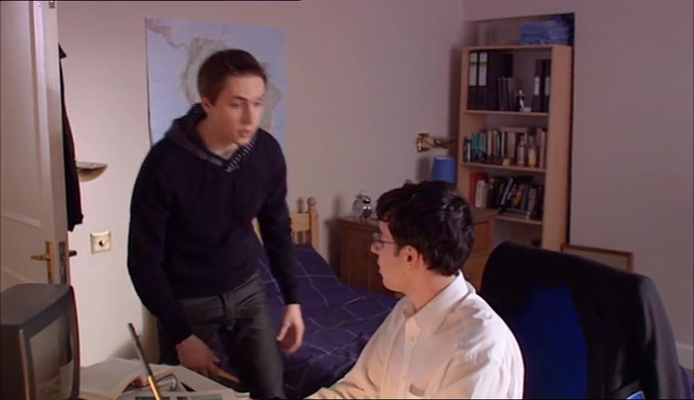 - WHAT? - DON'T... SIT... DOWN. 