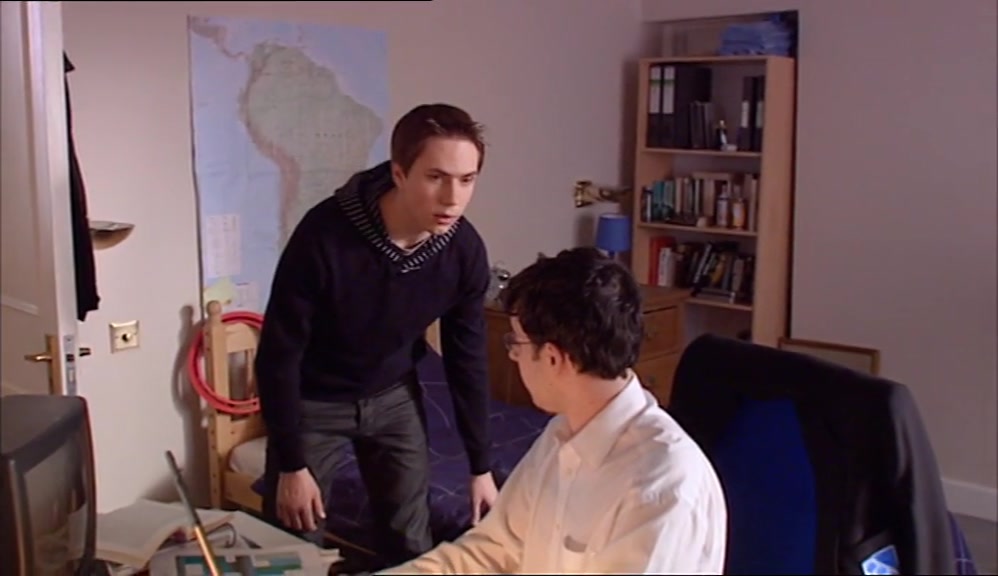 - WHAT? - DON'T... SIT... DOWN. 