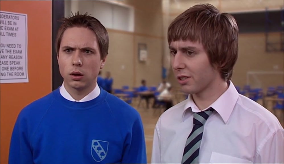 YOU CAN'T REVISE IN THE SHOWER, JAY, THE BOOKS GET WET! 