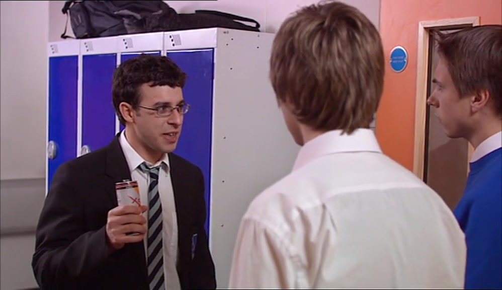 - THEY PERK ME UP. - HAVE YOU WASHED? 