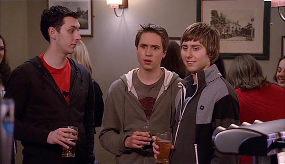 - HE'S GOING TO GET DRUNK, I RECKON. - BE DRESSED LIKE THAT IS WEIRD ENOUGH, 