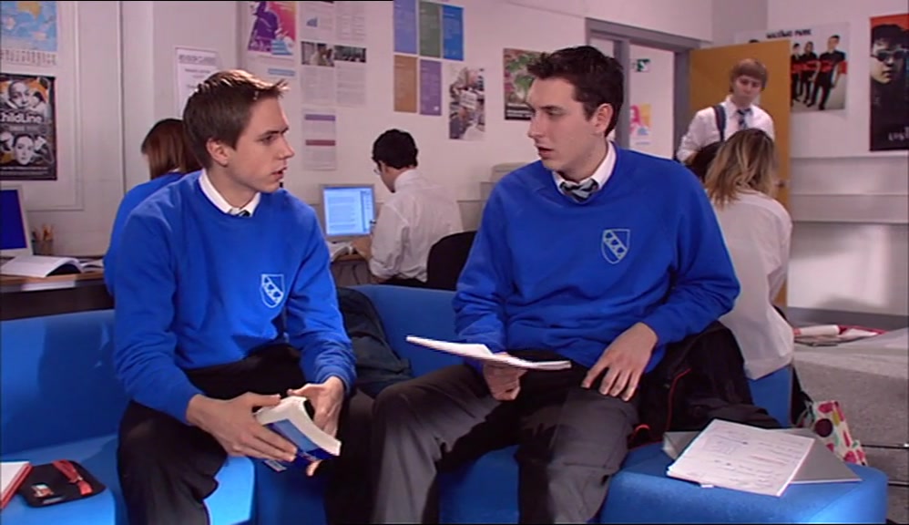 - HOW'S YOUR REVISION GOING? - BAD. I THINK I PULLED A HAMSTRING. 