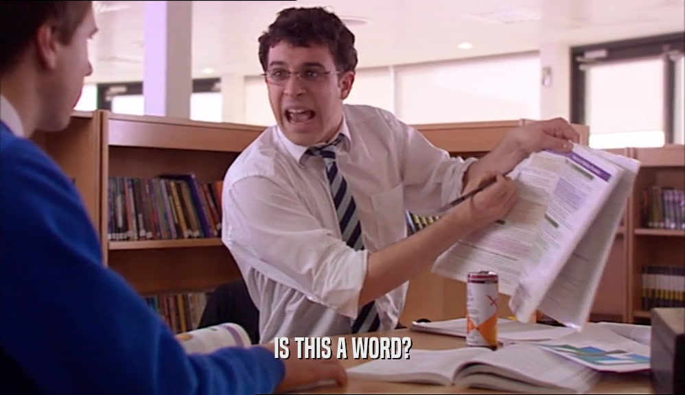 IS THIS A WORD?  